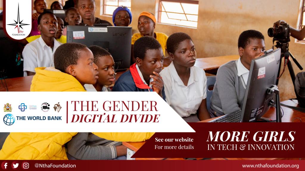 The Gender Digital Divide | MORE WOMEN IN TECH - Ntha Foundation